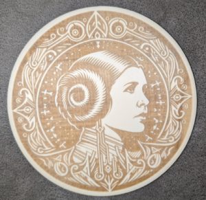 Star wars Pannenonderzetter princess leia