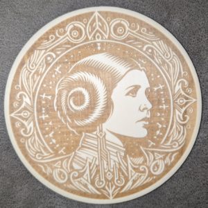 Star wars Pannenonderzetter princess leia