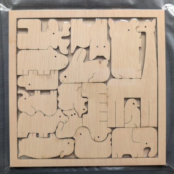 houten dierenpuzzel