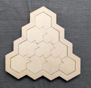 houten Hexa Harmony puzzel