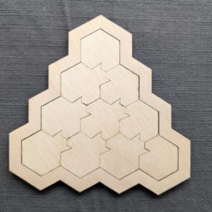 houten Hexa Harmony puzzel